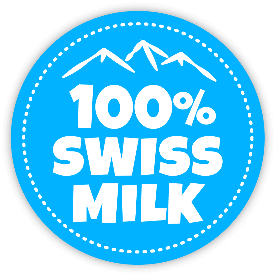100% Swiss milk